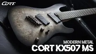 CORT KX507 MS - METAL || Multiscale 7 String with Fishman Fluence