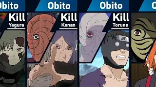 Characters defeated by Obito Uchiha in Naruto and Boruto
