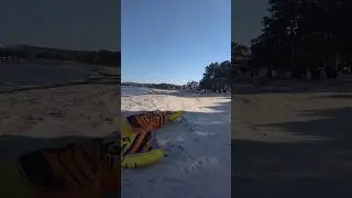 Åhus strand kite surf
