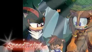 Speedpaint ShadSticks Family - NEW GENERATIONS OF HEROES (Sonic AU)