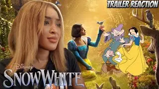 DISNEY'S SNOW WHITE Teaser Trailer REACTION