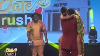 DateRush live Nana Adwubi socked everyone and finds a date Kofi Etornam on tv3 