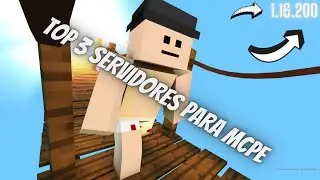 TOP 3 SERVIDORES PARA MCPE 1.16.200 ATUALIZADO 2020
