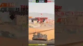 T110E4 WoT Blitz [ATILLA_Wolf] | #shorts #shortswotb #wotblitz #вотблиц #shortswotblitz #gameplay