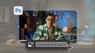 Expand video backgrounds with Adobe Photoshop's Generative Expand