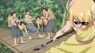 Ginro Distracts The Enemy Through Dancing | Dr. Stone Episode 11