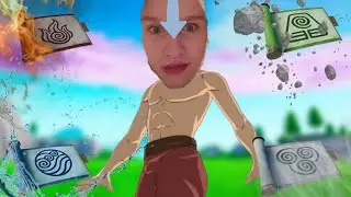 ИГРАЮ *ТОЛЬКО* СТИХИЯМИ АВАТАРОВ В ФОРТНАЙТ!