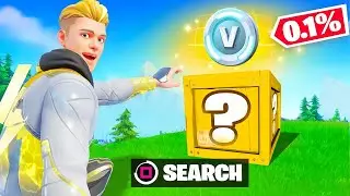 Grinding Fortnite PWR lucky blocks