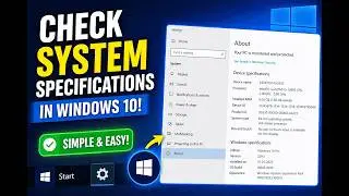 How To Check System Specifications in Windows 10 ( Quick Steps ) 2026
