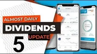 Trading 212 (Almost) Daily Dividends Pie Update