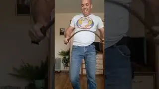 Сталь 45 18 мм×1003 мм..согнул не до конца!!!!