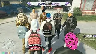 RSM hood invaded by BALLAS(GTA V RP) VLTRP