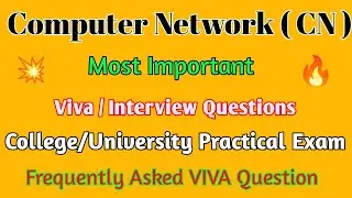 Computer Network Viva Practical Question in Hindi | College/University Semester Exam