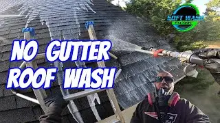 Worse Case Scenario Roof Cleaning (Pressure Washing Job)