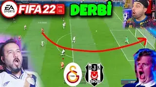FIFA 22 GALATASARAY-BEŞİKTAŞ DERBY! 25-METRE GOAL | WE PLAY FIFA 22 WITH HOPE | FIFA 22 IS OUT!