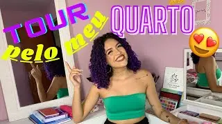 Tour pelo meu QUARTO 💜 || @LarisseMartinss