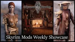 Skyrim Mods Showcase - Dunmer, Horses and a Skyrim Paraglider