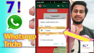 Useful 7 Whatsapp tricks| Best tips and tricks for whatsapp| MounTech