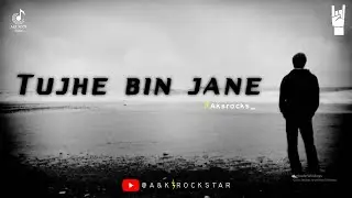 Tujhe Bin Jane ll Arijit singh ll Slowed and Reverb ll A&K ROCK STAR