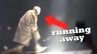 Kanye performs Runaway but it's an alternate universe