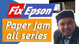 Epson printer paper jam error but no paper jam