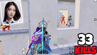 I Finally Caught A Player Who Plays As A Girl in BGMI • (33 KILLS) • BGMI Gameplay