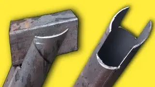 How To Cut Round Tube 45 Degree | 45 Degree Cutting And Joint Tricks