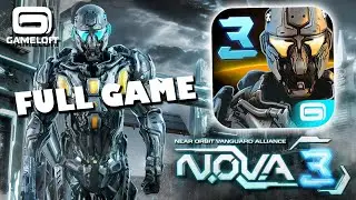 N.O.V.A. 3 - Near Orbit Vanguard Alliance | Android/iOS Longplay, Full Game, No Commentary