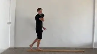 Front rack walk | Balance beam