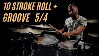 Cómo Tocar un Paradiddle de 10 Notas y Crear un Groove en 5