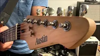 Great Cheap Guitar! - Austin Stratocaster Copy Quick Demo
