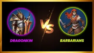 DragonKin Vs Barbarians | Strategy |Age Of Magic