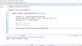 Substrings in Java