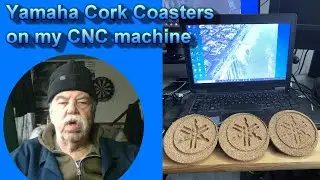 Yamaha Cork Coasters - on my CNC