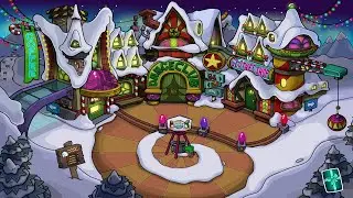 Club Penguin Christmas Memories Music 2 HOURS Extended