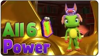 Yooka-Laylee - All 6 Power Extender Item Locations