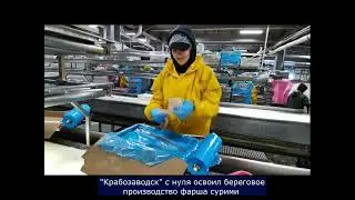 Производство отечественного рыбного фарша сурими в этом году планируется увеличить почти в 2 раза