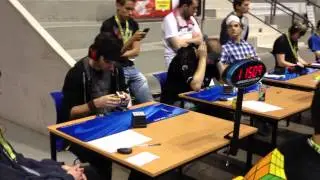 Marcell Endrey 4BLD 2:48.88 former WR at the Czech Open 2012
