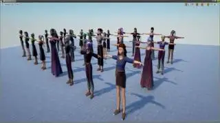 Unreal Engine 4: NPC RNG Test