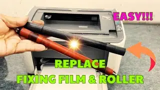 Fix Black Streaks on Canon LBP 2900 – Easy Fixing Film Replacement