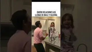la relación del padre E'hija es única.🤩 sienten la música, la química.