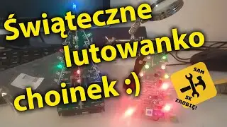 Świąteczne lutowanie i życzenia.🎄❄ ☃ ⛄