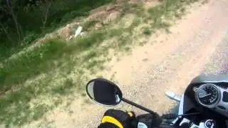 Водитель спас мотоциклиста
