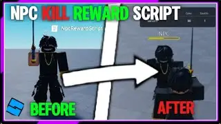 How To Make A Npc Kill Reward Script in Roblox Studio