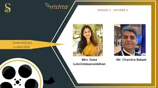 Nishta - Suba Lakshminarasimhan in Conversation with Chandra Balani