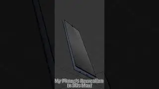 My Phone's Recreation In 3Ds Max!