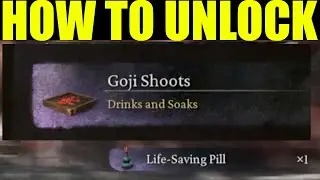 How to get goji shoots (soak location) black myth wukong