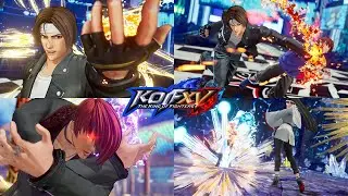 King of Fighters XV - Sacred Treasures vs. Orochi Team Easter Egg - 三神器隊VS大蛇隊MAX超殺彩蛋