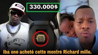 Iba aurait acheté cette Richard Mille pour 330 000 $. une opportunité pour les artistes mobjack .