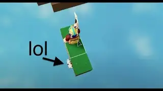 This is what happens when a cow falls out of the map in Roblox Islands/skyblox